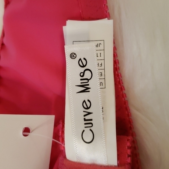Curve Muse Unlined Underwire Bra NWT - Picture 9 of 12